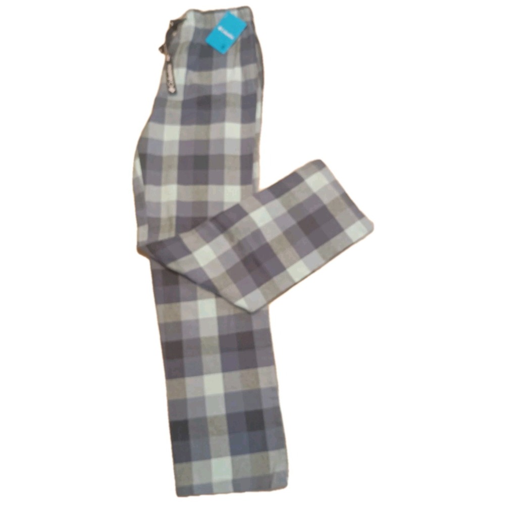 Columbia Size Small Men’s Blue Plaid Lounge Pajama Sleep Pants Brand New